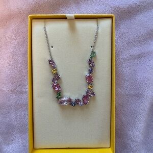 Swarovski Multi Color Gemstone Necklace